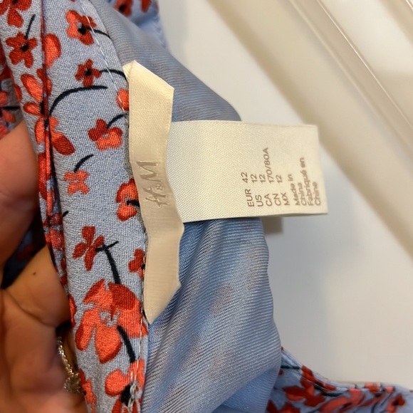 h&M size 12 skirt floral - Picture 7 of 7